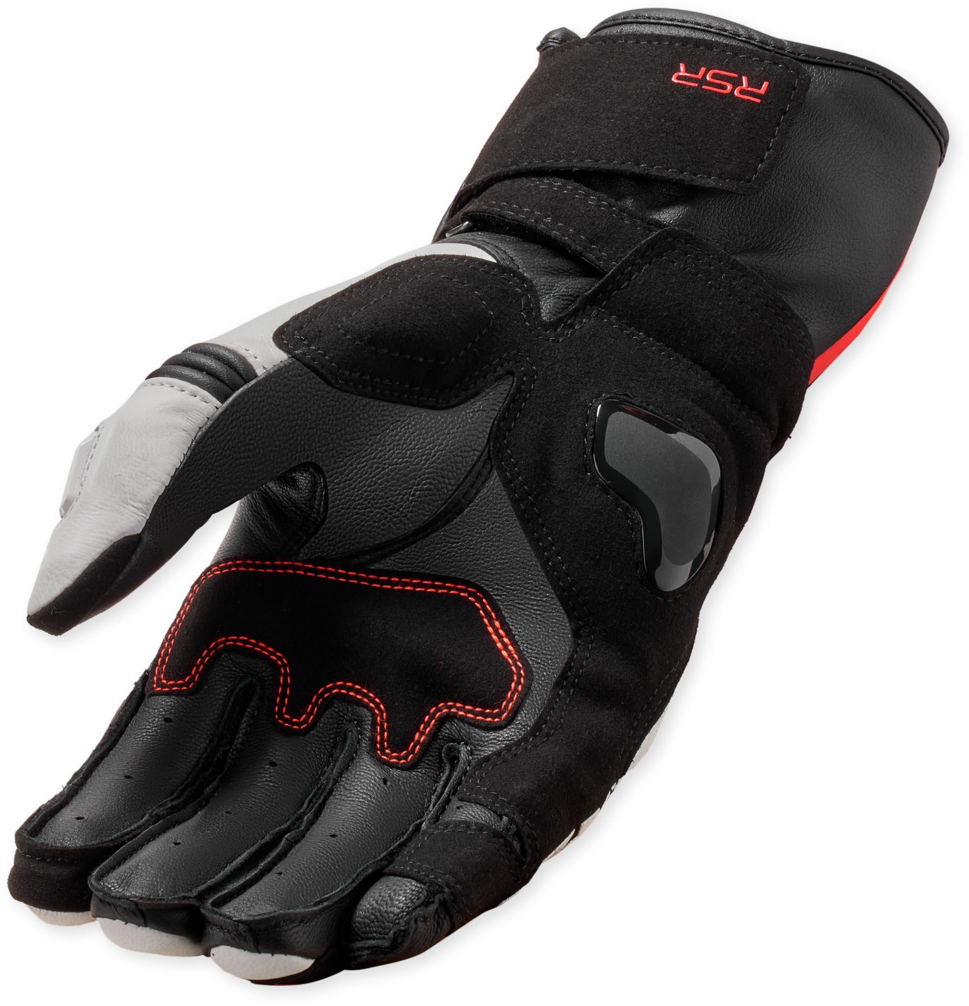 Revit RSR 5 Motorhandschoenen wit/rood M Figuur 3