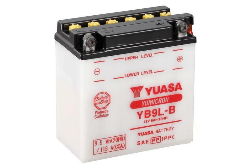 YUASA YB9L-B Baterie fără pachet acid Figura 1