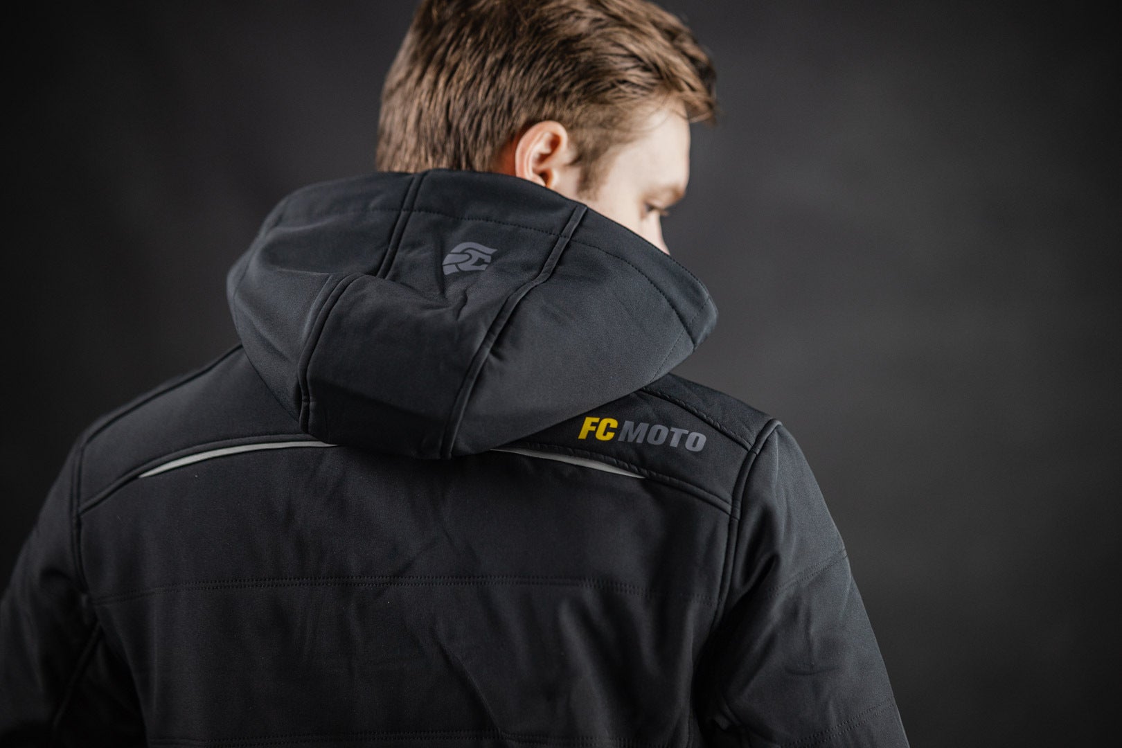 FC-Moto FCM-PSSJ Softshell Jas Zwart XXL Figuur 3