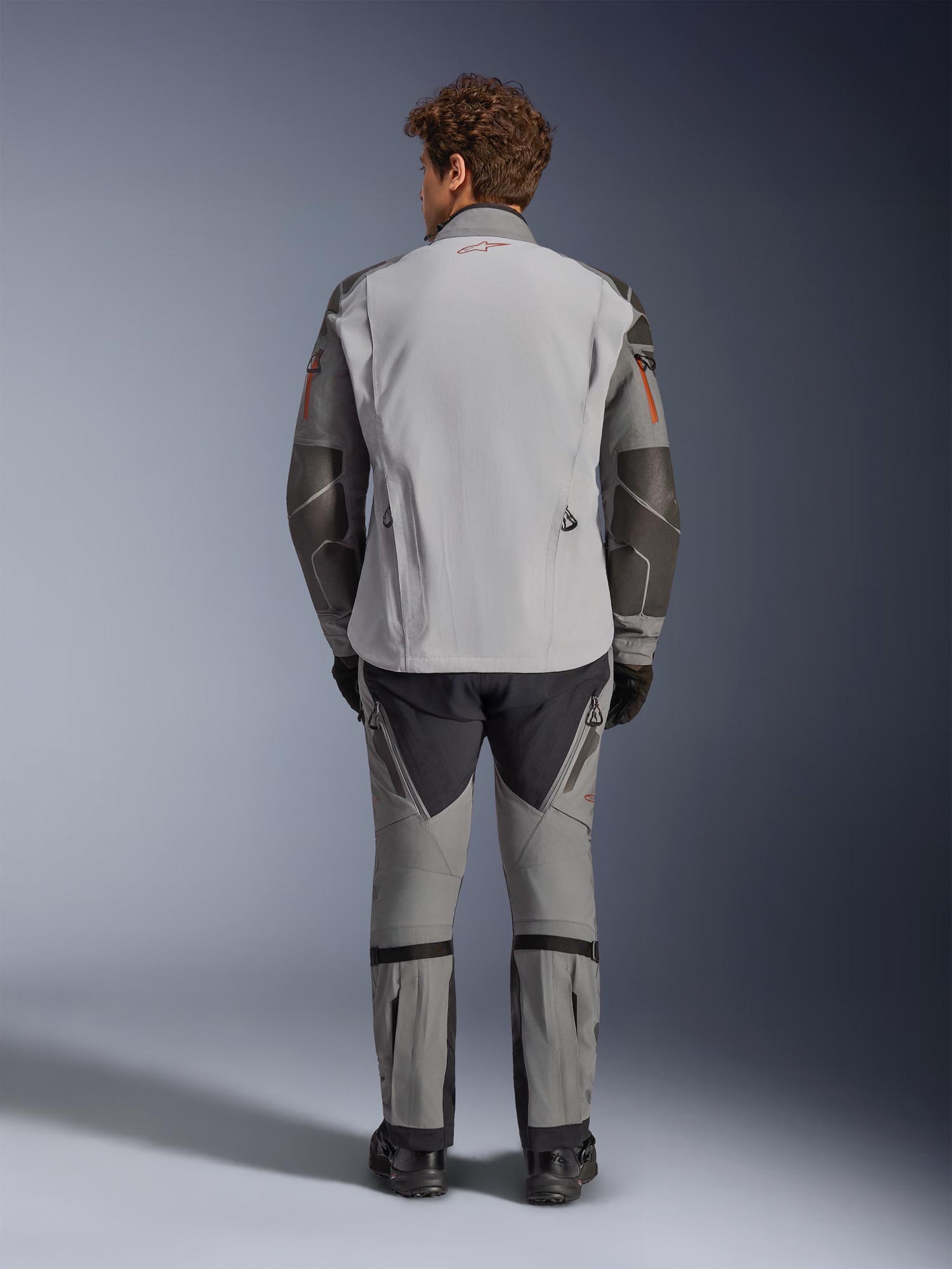 Side view of Alpinestars Nazca 3L Gore-Tex Pro waterproof Motorcycle Textile Jacket