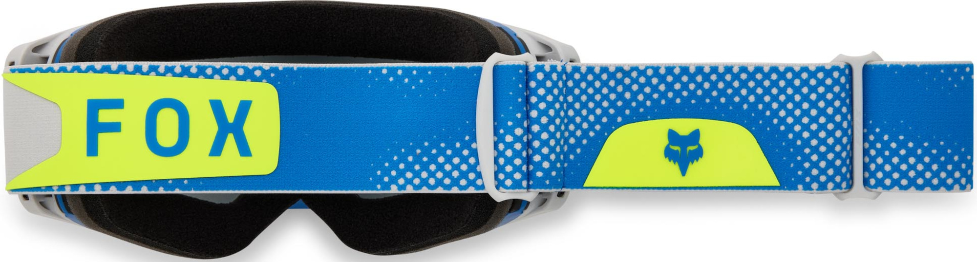 FOX Vue Tactile Ochelari de motocross Albastru/galben Figura 2