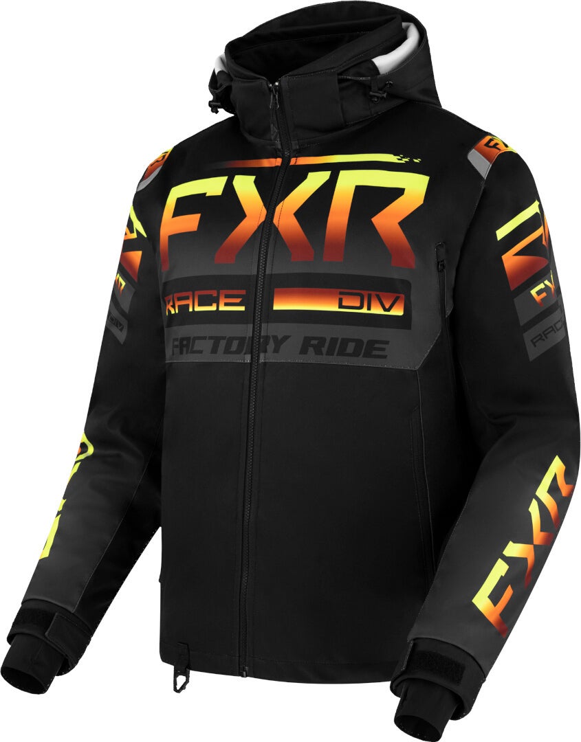FXR RRX Waterproof Motocross Jacket black/grey/yellow S Figure 1