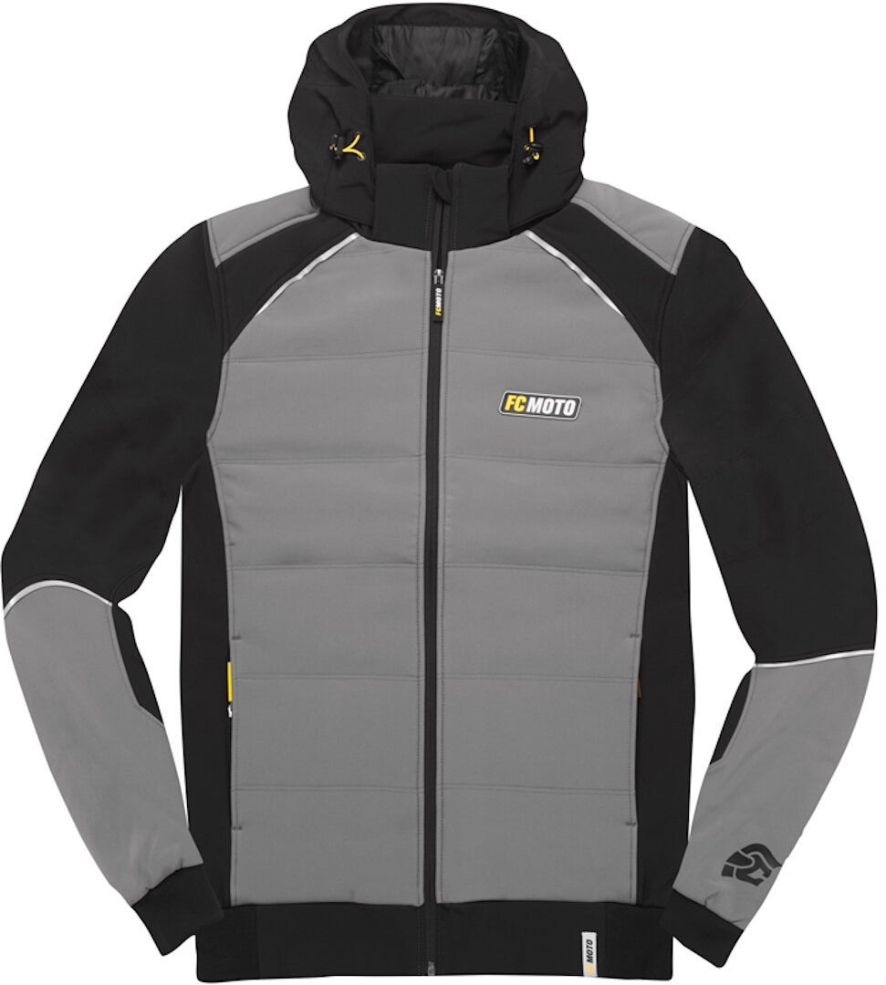 FC-Moto FCM-PSSJ Giacca Softshell grigio/nero XL Figura 1