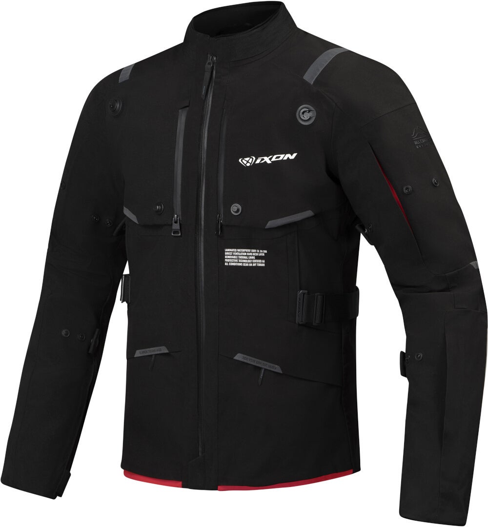 Ixon M-Skeid Motorcycle Textile Jacket black L Figure 1