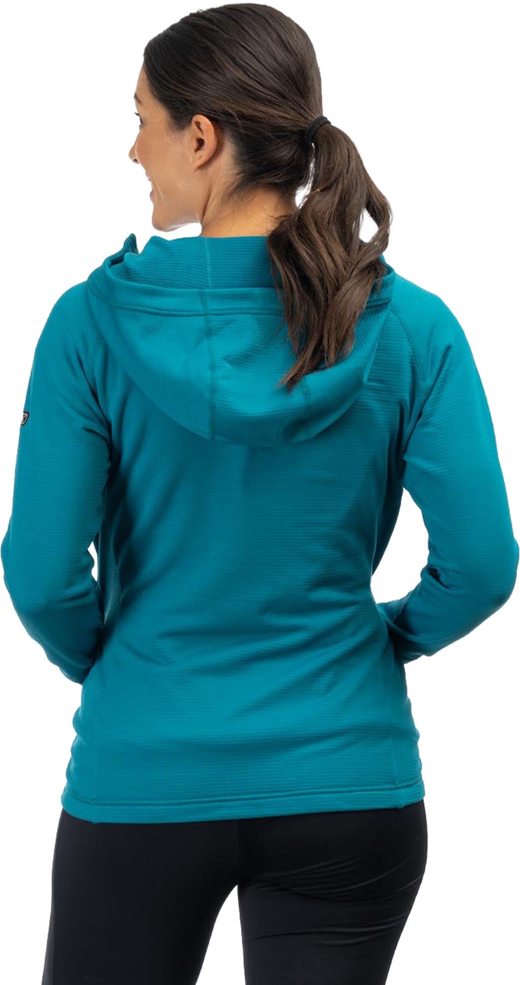 Klim Halo Sweat à capuche zippé pour dames turquoise XL Figure 3