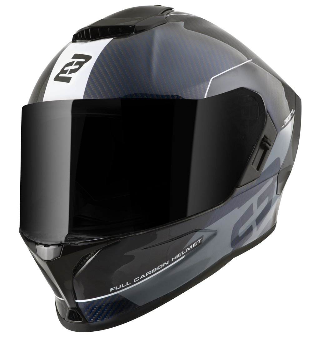Bogotto Phantom Combo Carbon Přilba modrá/černá/bílá M Obrázek 3