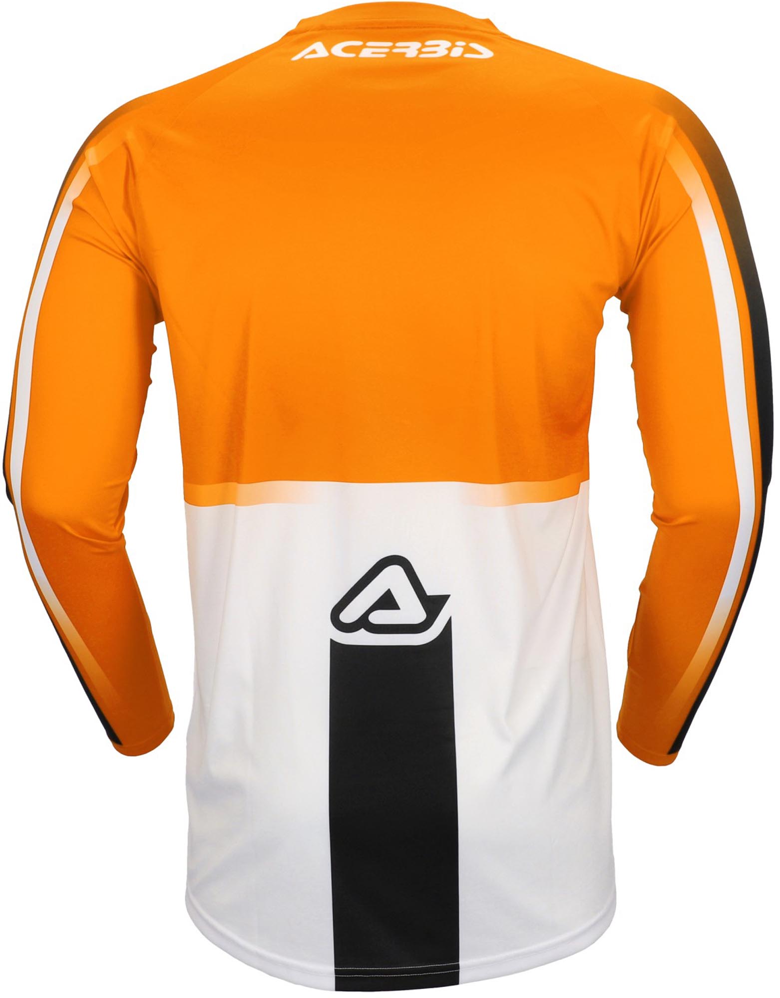 Acerbis MX Linear Lugo Motorcross Jersey oranje/wit 3XL Figuur 2
