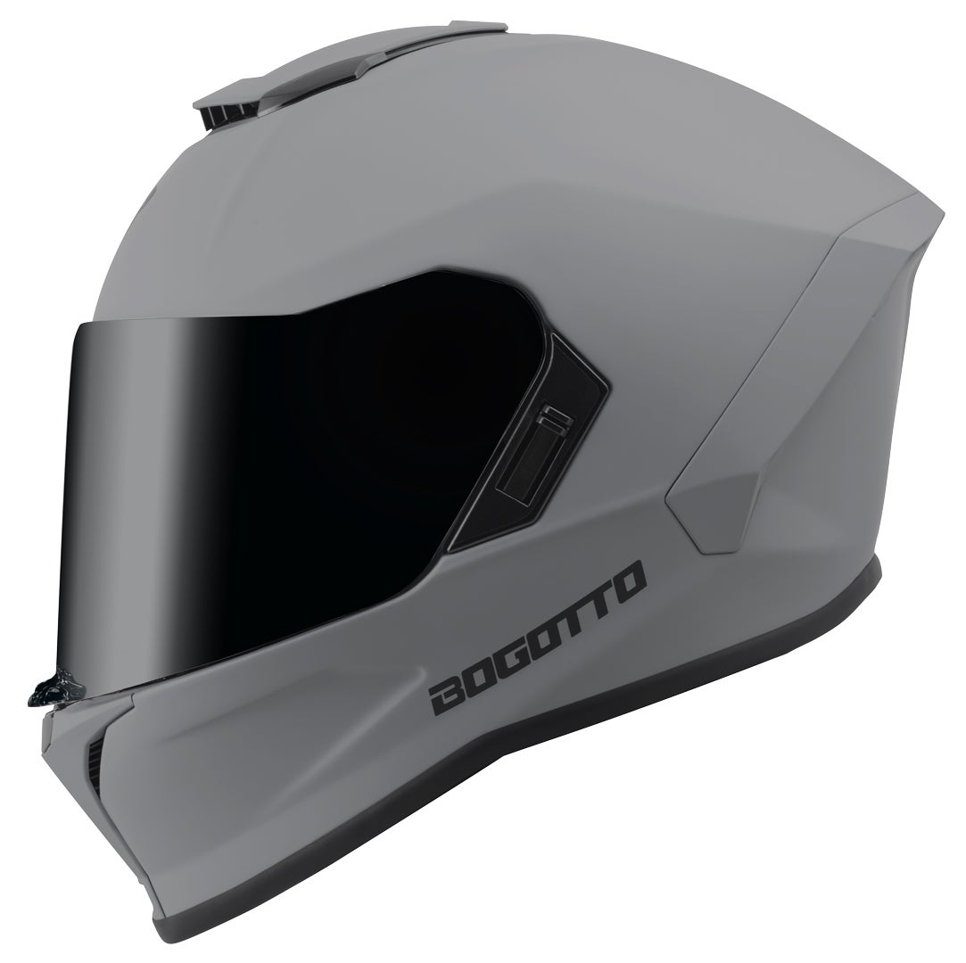 Bogotto Phantom Fiberglass Helm anthrazit matt XS Abbildung 4
