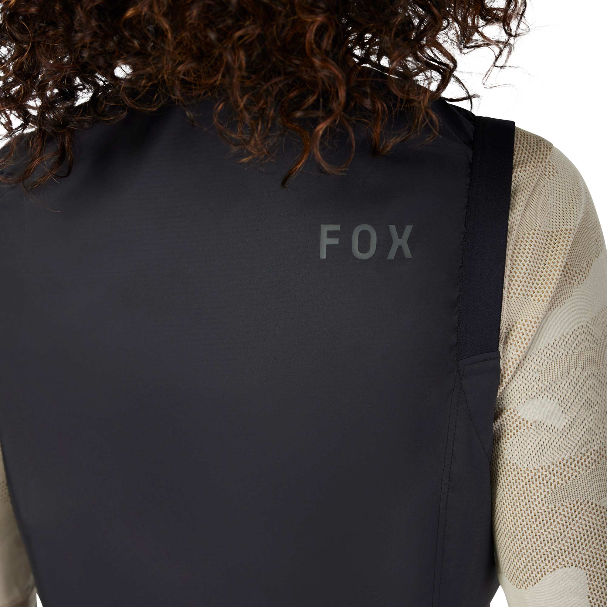 FOX Ranger Wind Ladies Bicycle Vest black XL Figure 5