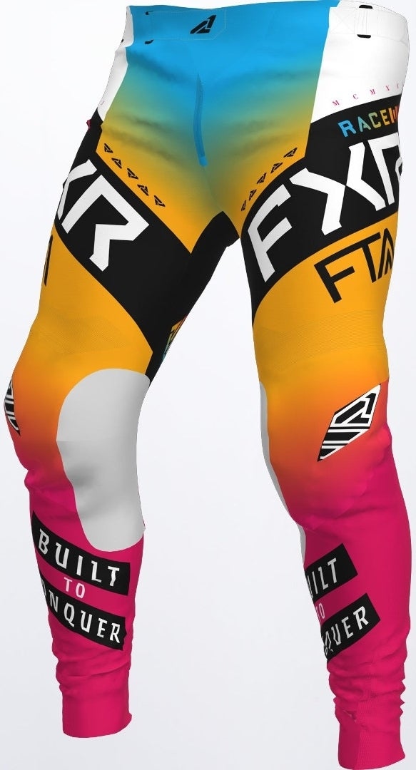 FXR Podium Gladiator Motocross bukser gul/sort 34 Figur 1