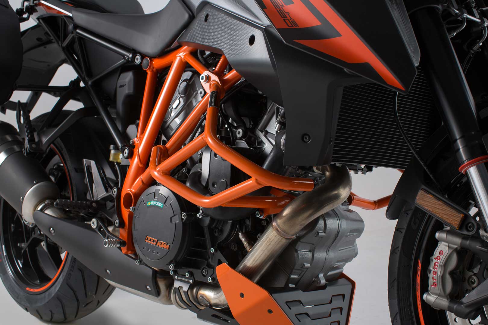 SW-Motech Crash bar - Portocaliu. KTM 1290 Super Duke R / GT. Figura 1