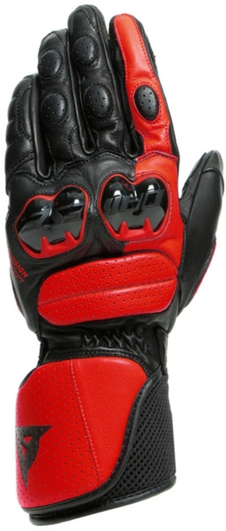 Dainese Impeto Motorcykel handsker sort/rød XL Figur 1