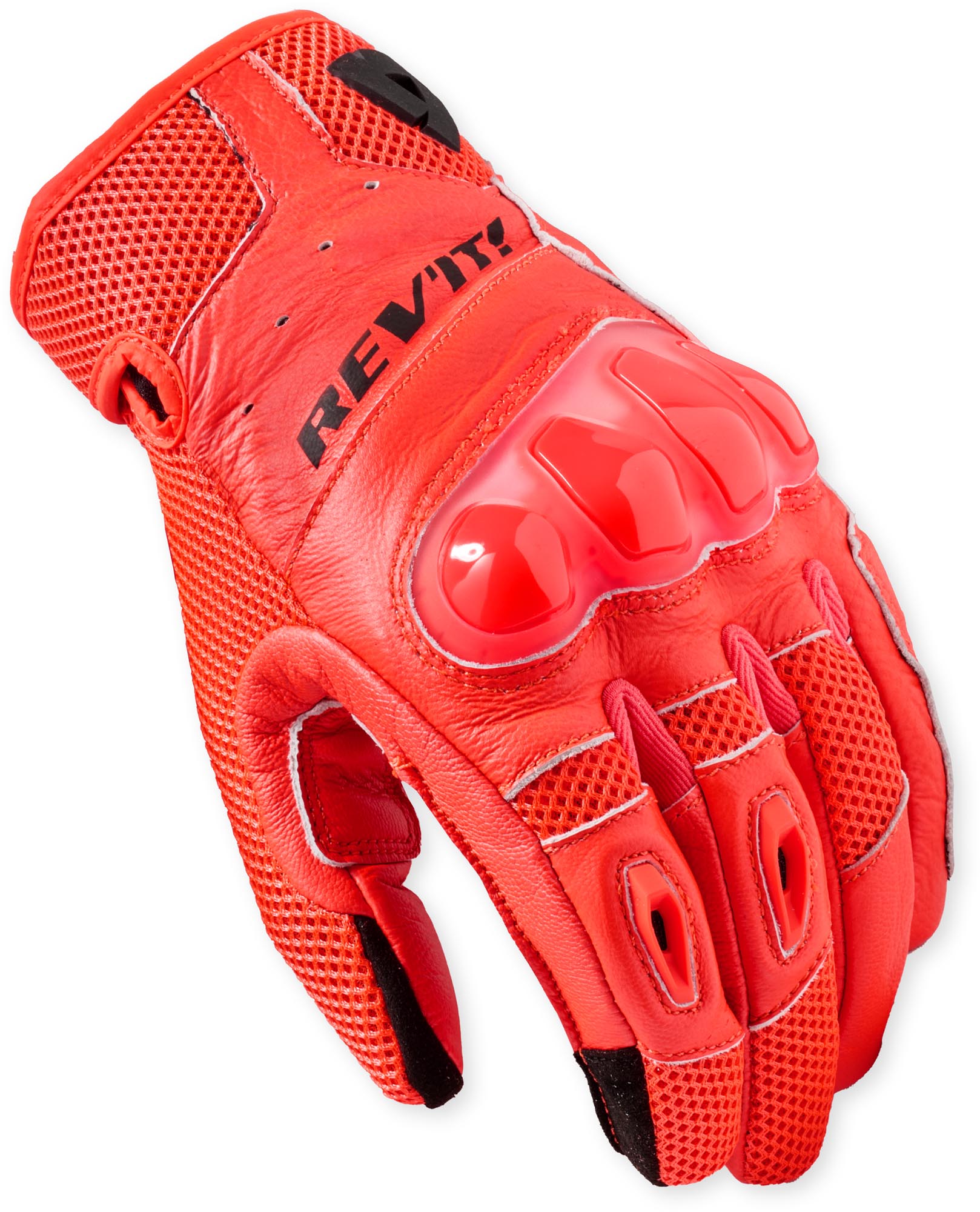 Revit Ritmo Motorcykel handsker sort/neonrød M Figur 2