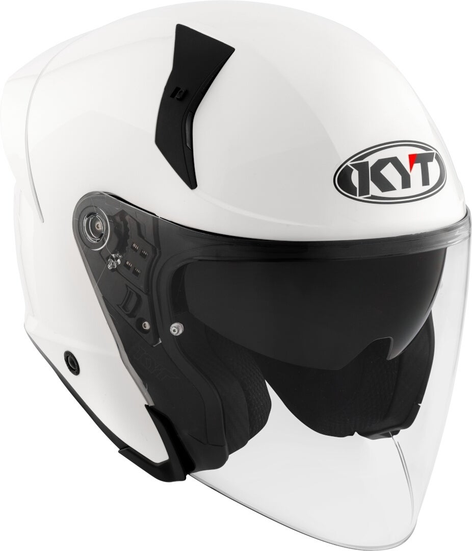 KYT TTR-Jet Plain Casque jet Blanc L (59) Figure 3