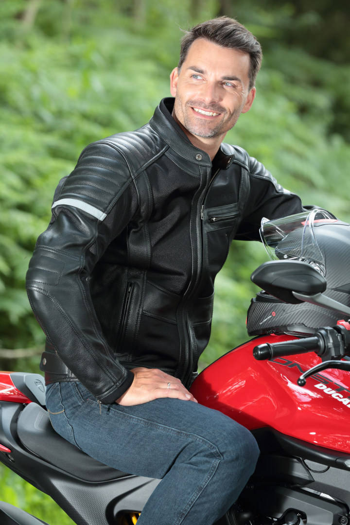 Büse Sunride Motorrad Lederjacke 54 Abbildung 5