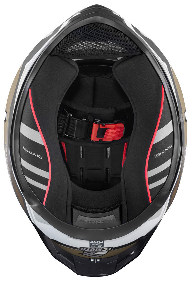 FC-Moto FF130SV Cavion Hjälm Svart matt/brun 2XL Figur 7