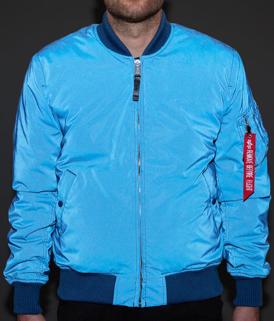 Alpha Industries MA-1 VF 59 Reflective Giacca blu XL Figura 2