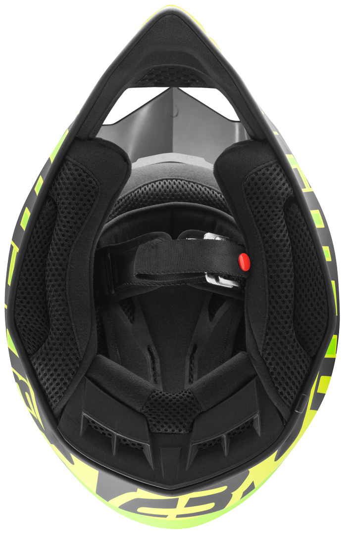 Bogotto V332 Unit Cască de motocross galben S Figura 3