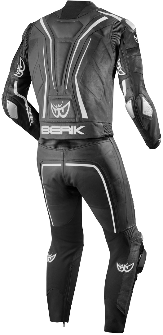 Berik Flumatic Evo Two Piece Motorcycle Leather Suit black/white 60 Figure 2