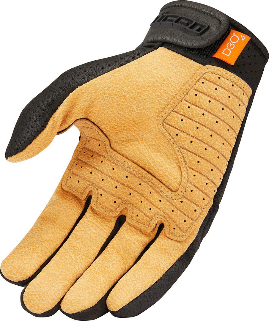 Icon Airform Motorrad Handschuhe schwarz/sand XL Abbildung 2