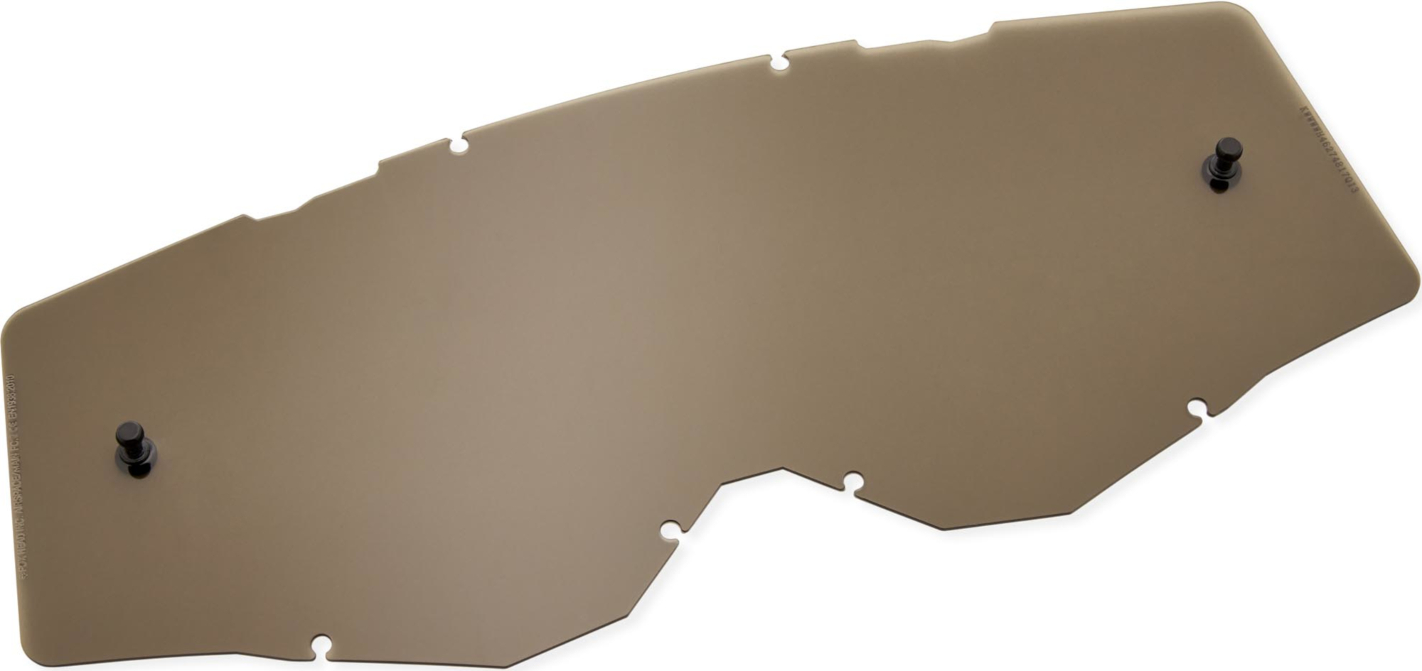 FOX Airspace / Main Lexan Replacement Lens dark grey Figure 1