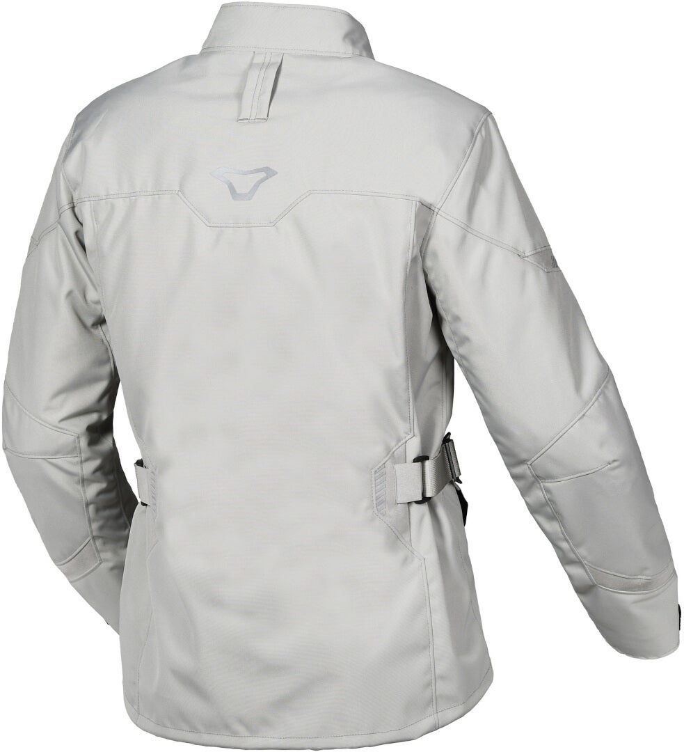 Macna Signal waterdichte motorfiets textiel jas lichtgrijs XXL Figuur 2