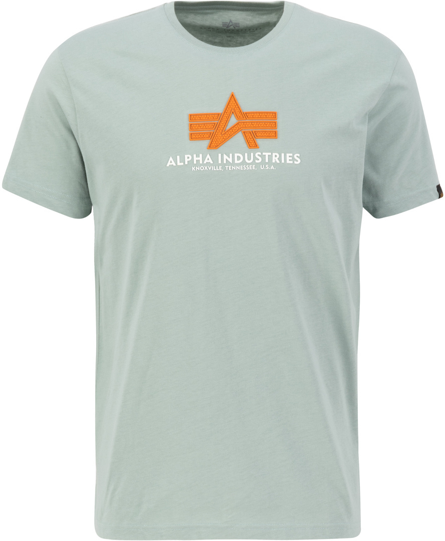 Alpha Industries Basic Rubber T-Shirt green XXL Figure 1