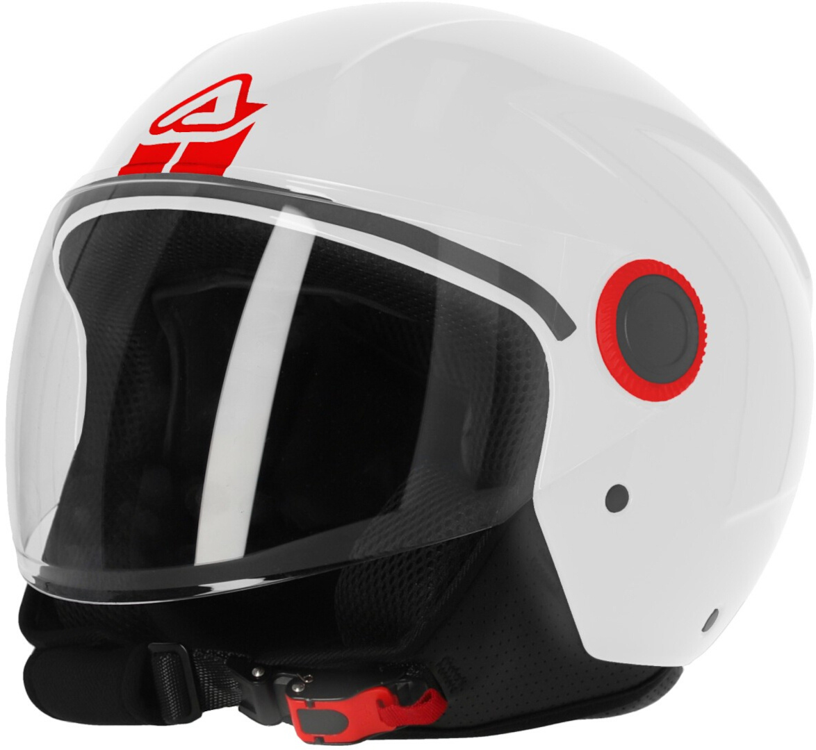 Acerbis Brezza Capacete a jato branco mate S (55/56) Figura 1