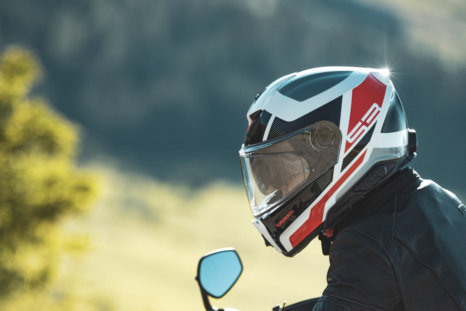 Schuberth S3 Daytona Helmet red/black/white XXL (62/63) Figure 7