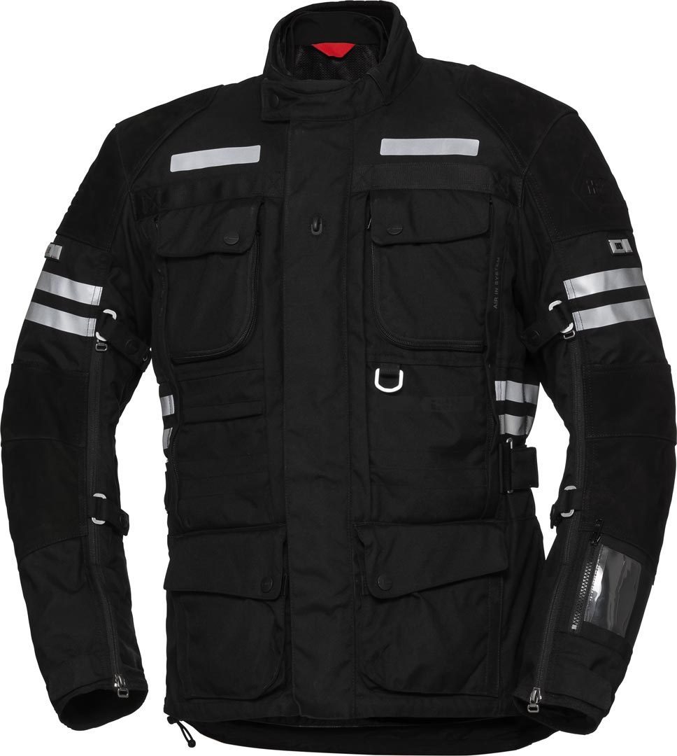 IXS X-Tour LT Montevideo-ST Waterproof Motorcycle Textile Jacket black L Figure 1