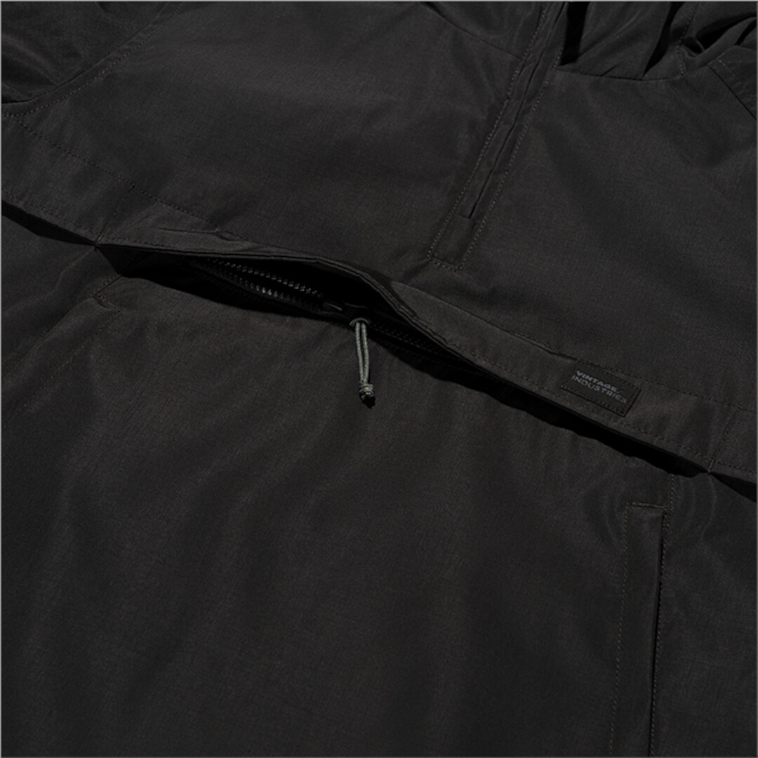 Vintage Industries Oscar Anorak Sort M Figur 2