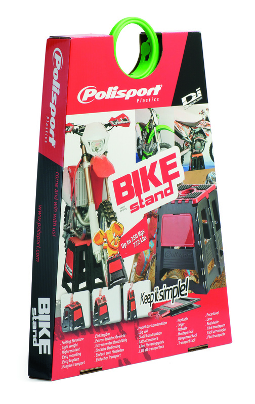 POLISPORT Fällbar fast motorcykellyft blå/svart Figur 3