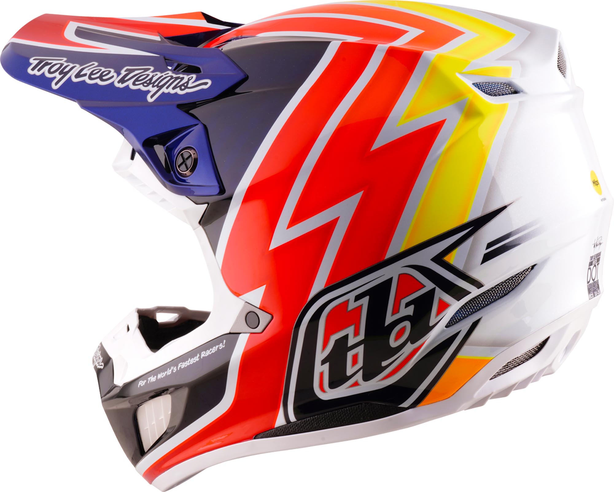 Troy Lee Designs SE5 Carbon MIPS Boltz Casque de motocross L (58/59) Figure 6