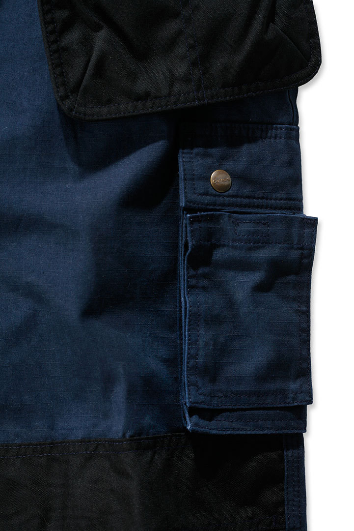 Carhartt Multi Pocket Ripstop 바지 짙은 파란색 36 L32 그림 3