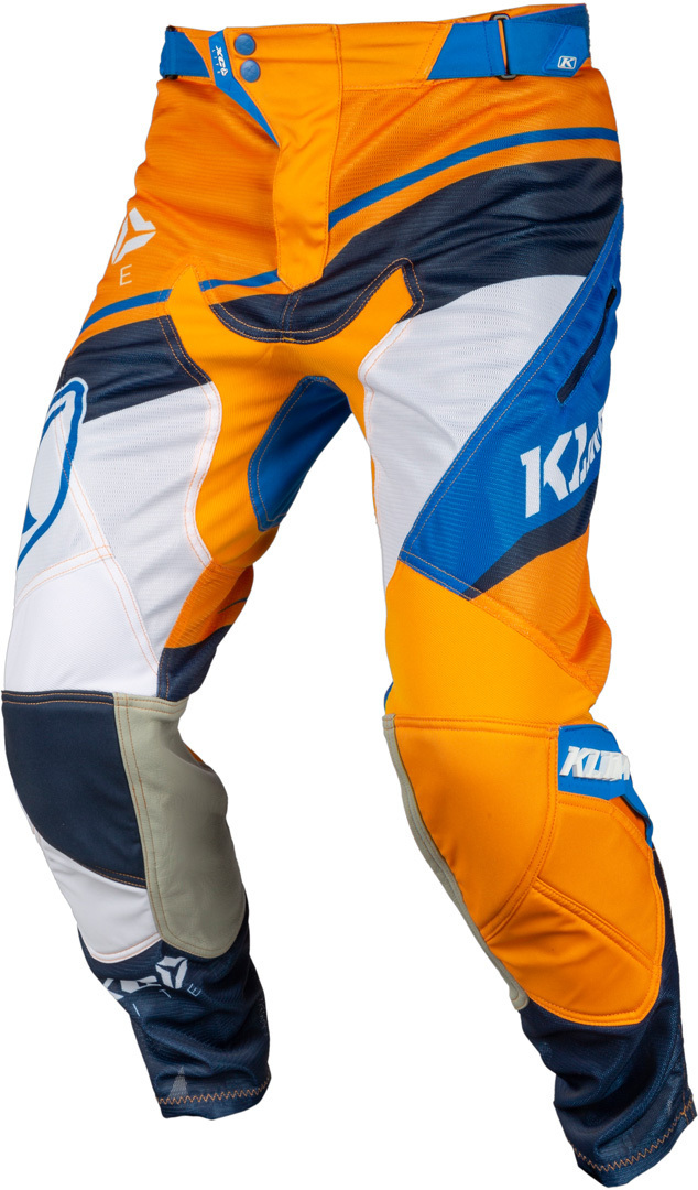 Klim XC Lite 2019 Motocross bukser orange/blå 32 Figur 1