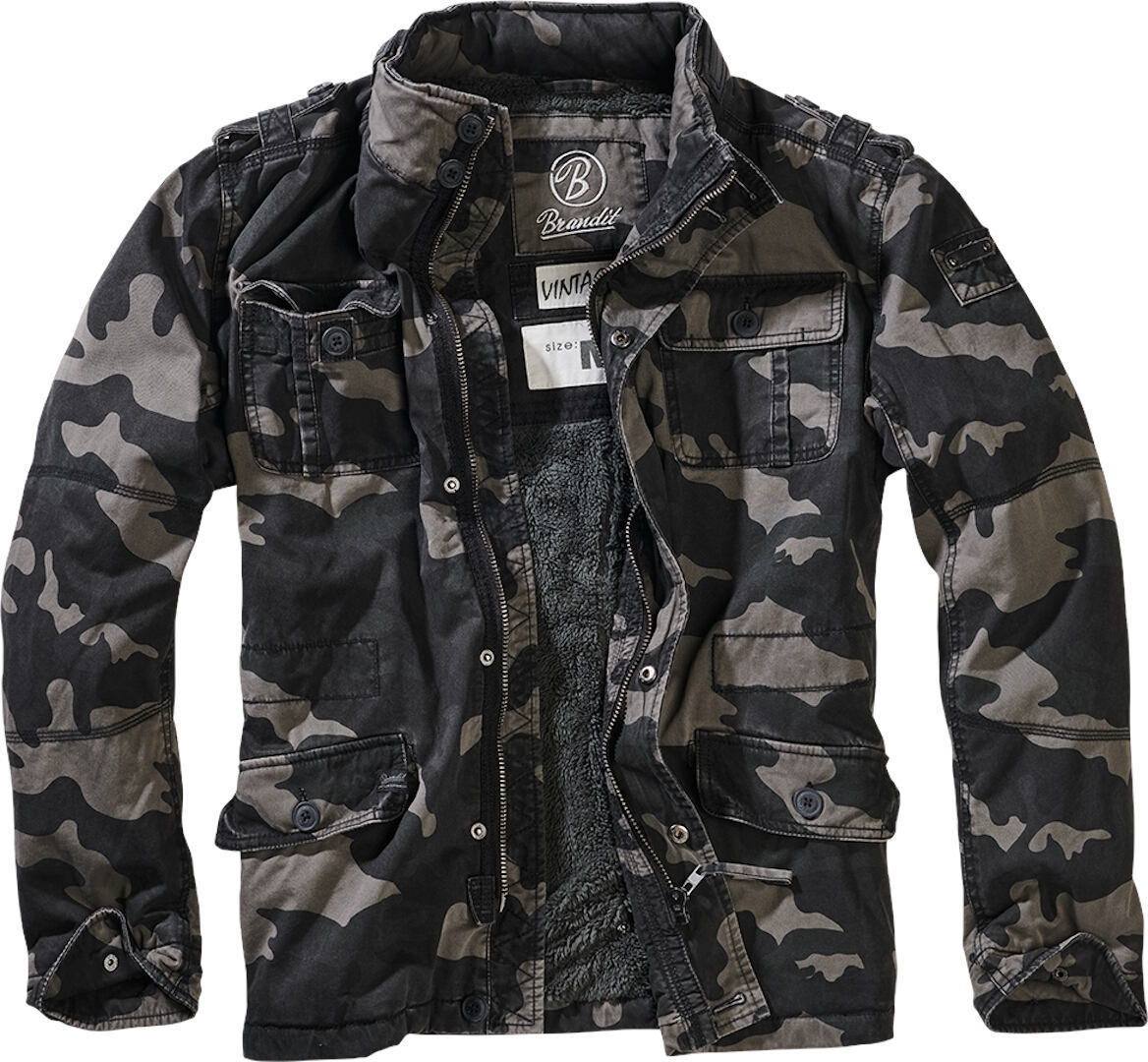 Brandit Britannia Winter Jacket Dark Camouflage M Figure 1