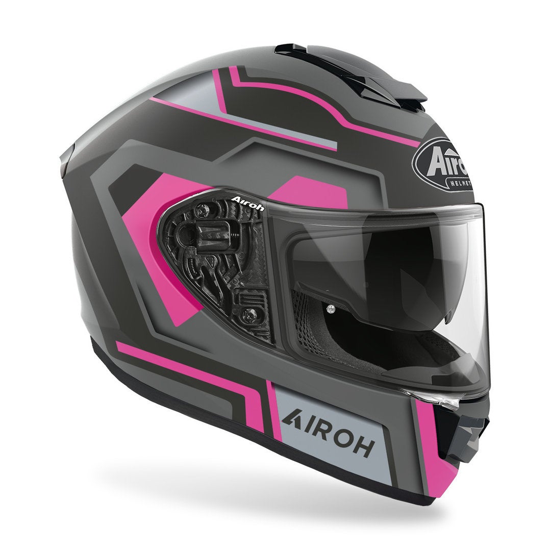 Airoh ST.501 Square Hjelm sort mat/pink M (57/58) Figur 3