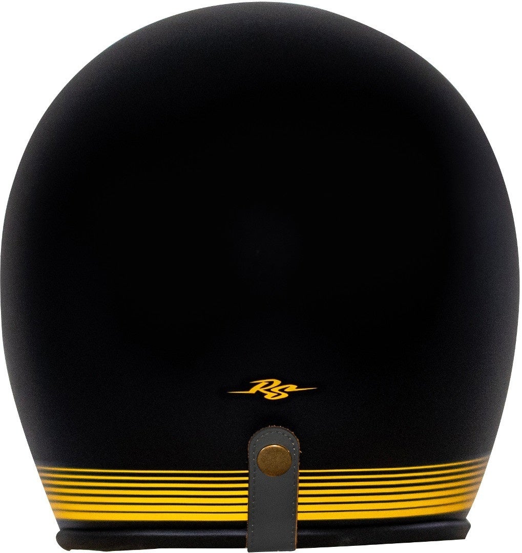 Rusty Stitches Fonzie Jet Helmet black matt/yellow XXL (64) Figure 2
