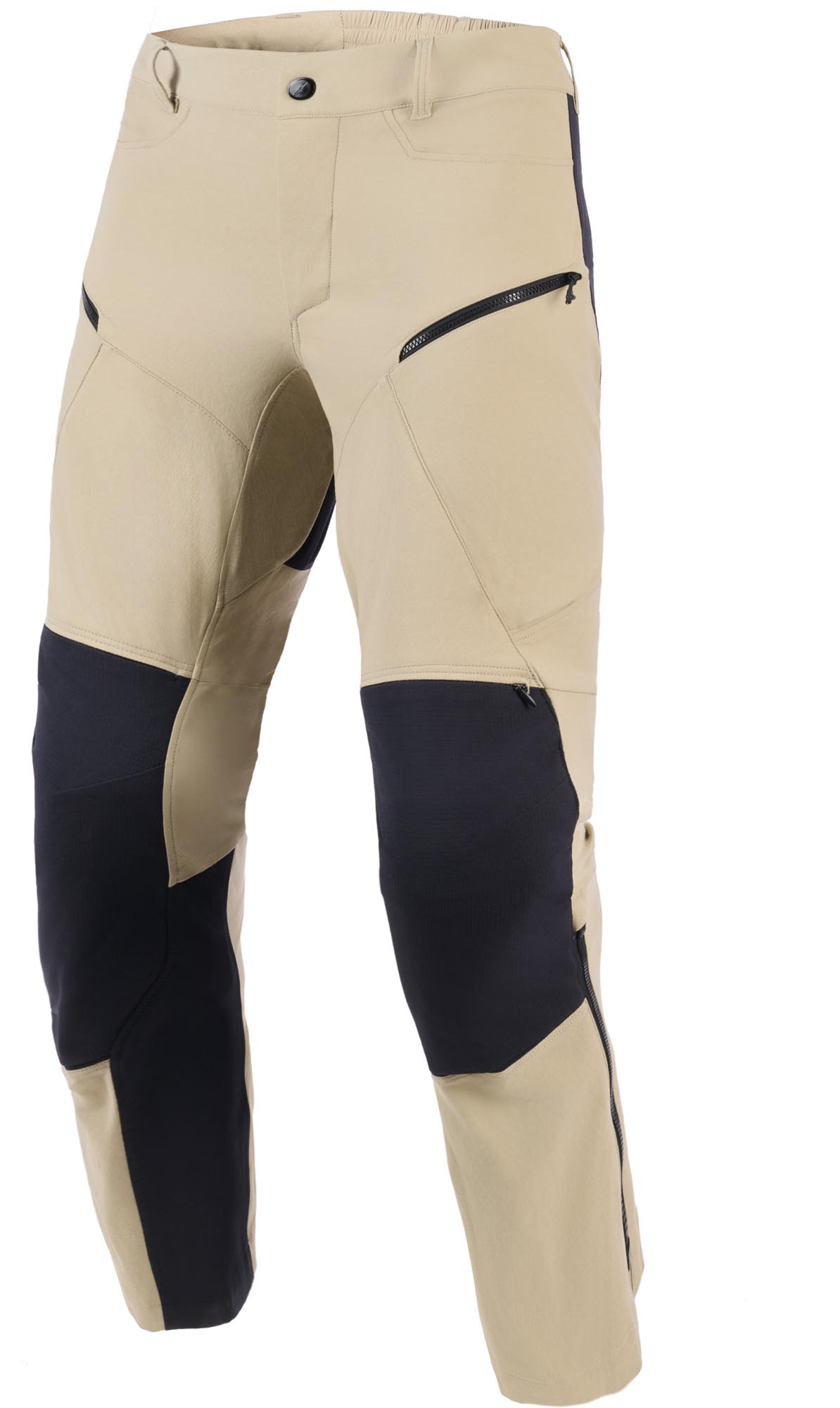 Alpinestars Flex-AST Explorer Motorrad Textilhose beige/schwarz L Abbildung 1