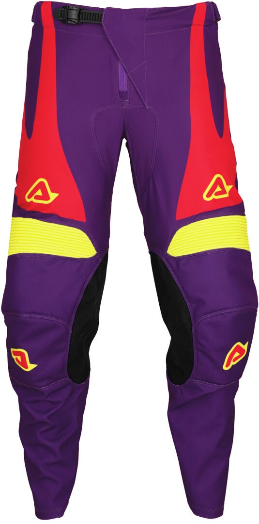 Acerbis MX-Track Askar Pantaloni da motocross viola/giallo 30 Figura 7