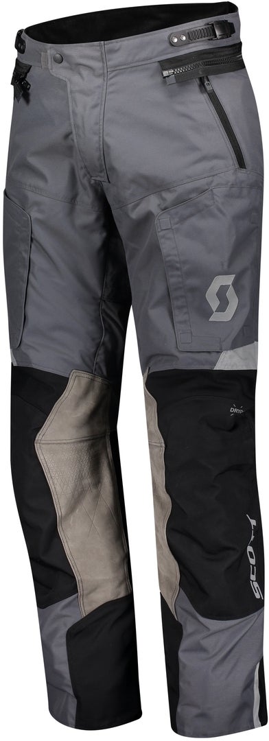 Scott Dualraid Dryo Motorcycle Textile Pants black/grey Short 3XL Figure 1