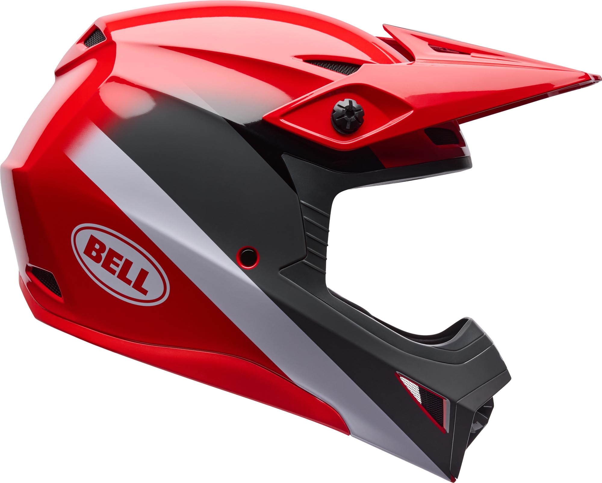 Bell MX-10 MIPS Aviator Cască de motocross pentru tineret Roșu/Negru Y/L (52/53) Figura 2