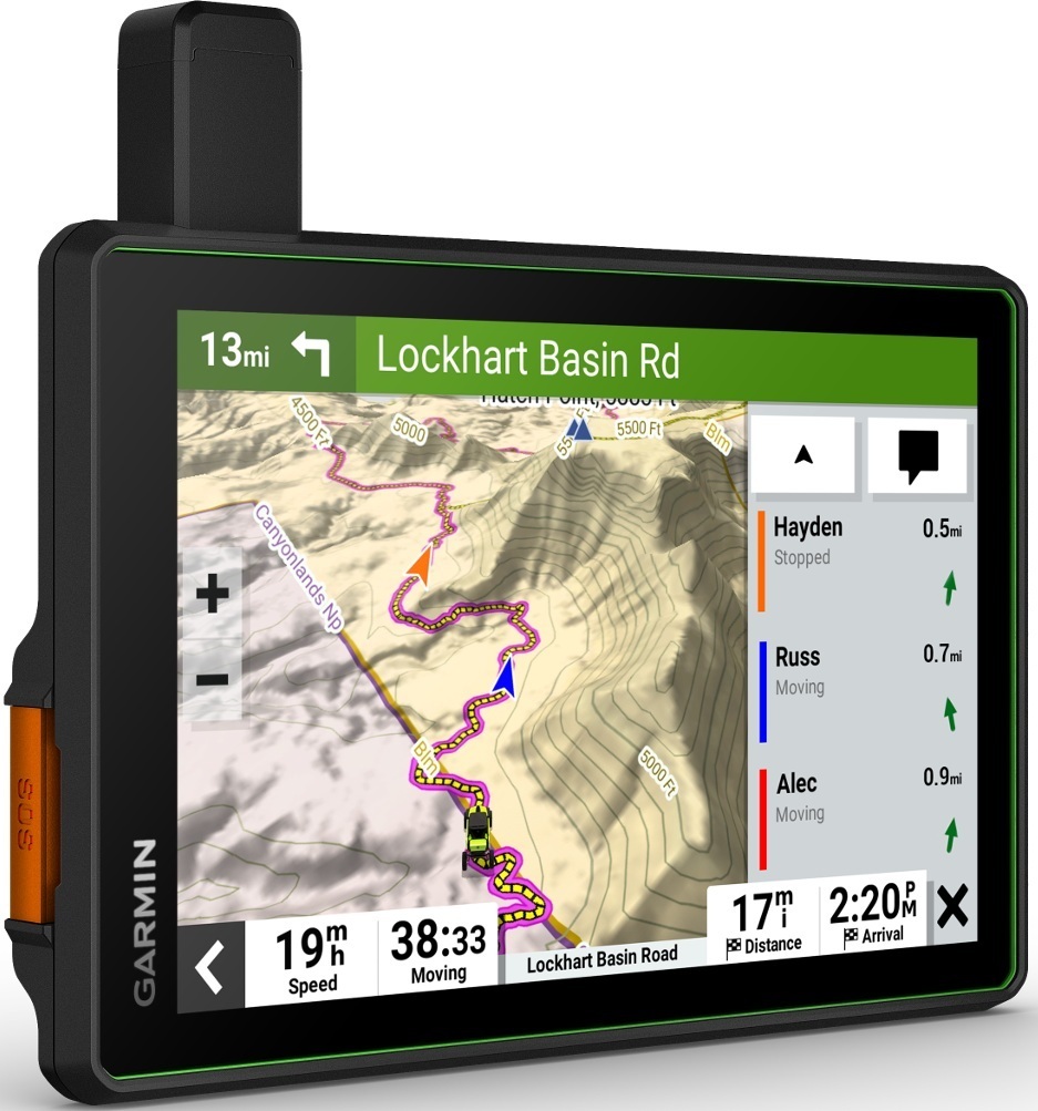 Garmin TREAD® SXS Powersport Edition Sistem de navigație Figura 9