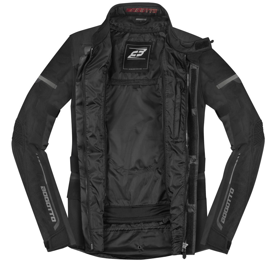 Bogotto Azury 2in1 Veste textile de moto imperméable noir XL Figure 6
