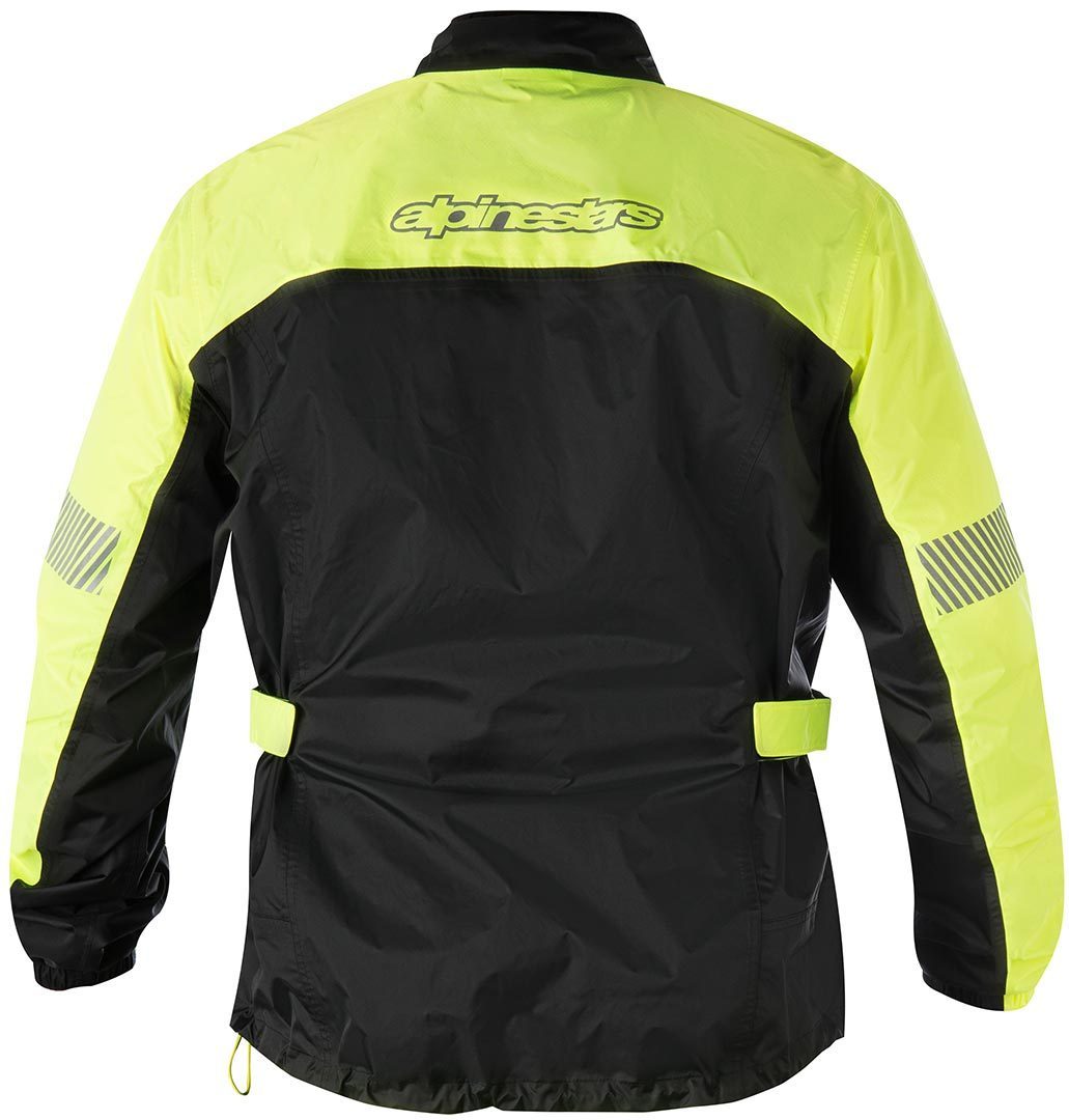 Alpinestars Hurricane Regnjakke gul/sort L Figur 2