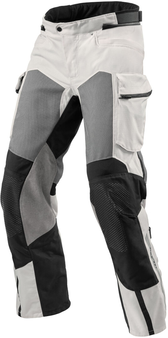 Revit Cayenne 2 Pantaloni tessili moto Argento M Standard Figura 1