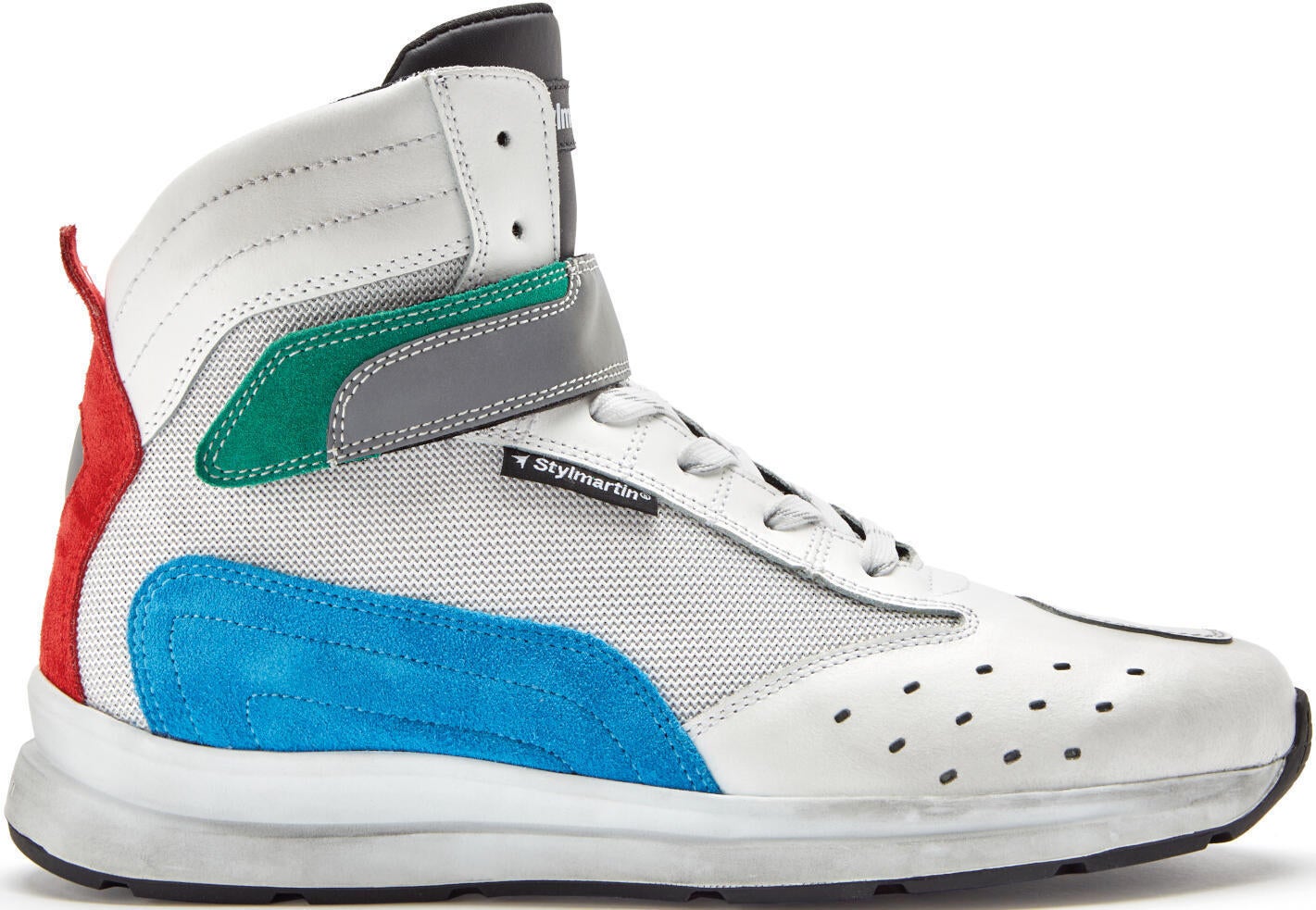 Stylmartin Audax Air Motorcycle Shoes white/blue/red 45 Figure 2
