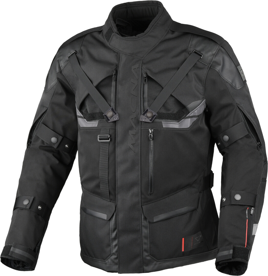 Macna Touros waterproof Motorcycle Textile Jacket black 5XL Figure 2