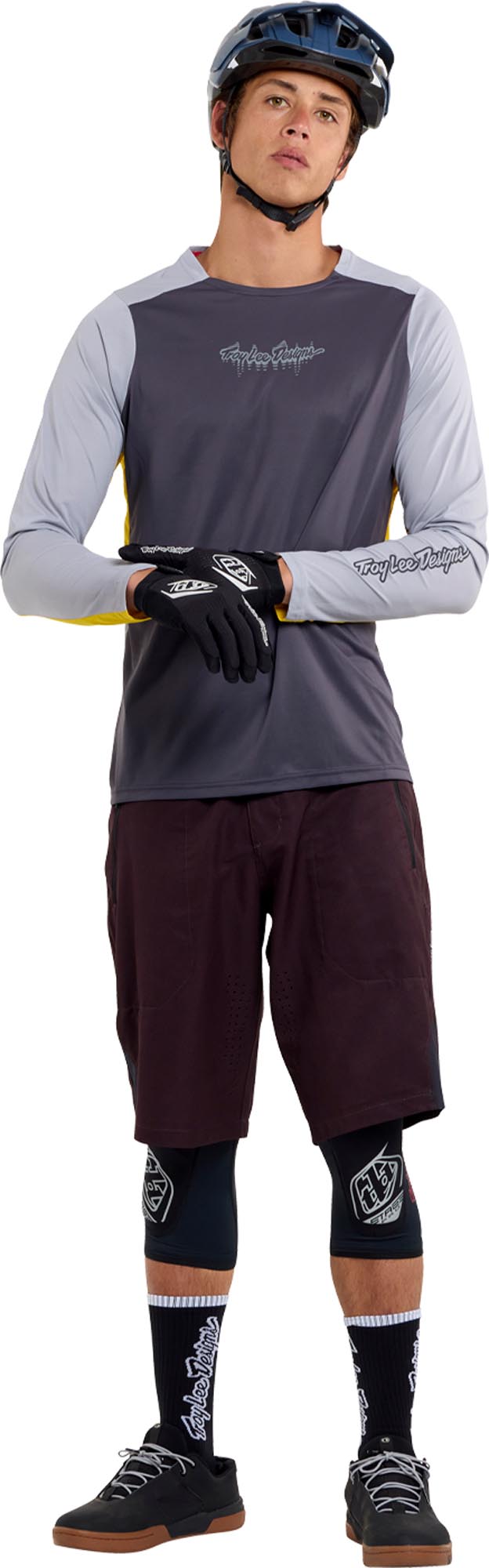 Troy Lee Designs Skyline Pro Shell Mono Fahrrad Shorts bordeaux 30 Abbildung 11