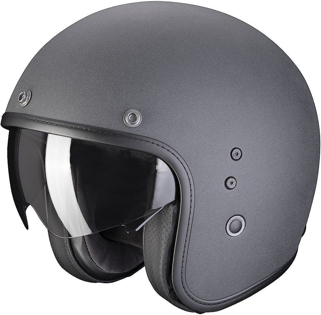 Scorpion Belfast Evo Solid Jethelm dunkelgrau XXL (62/63) Abbildung 1